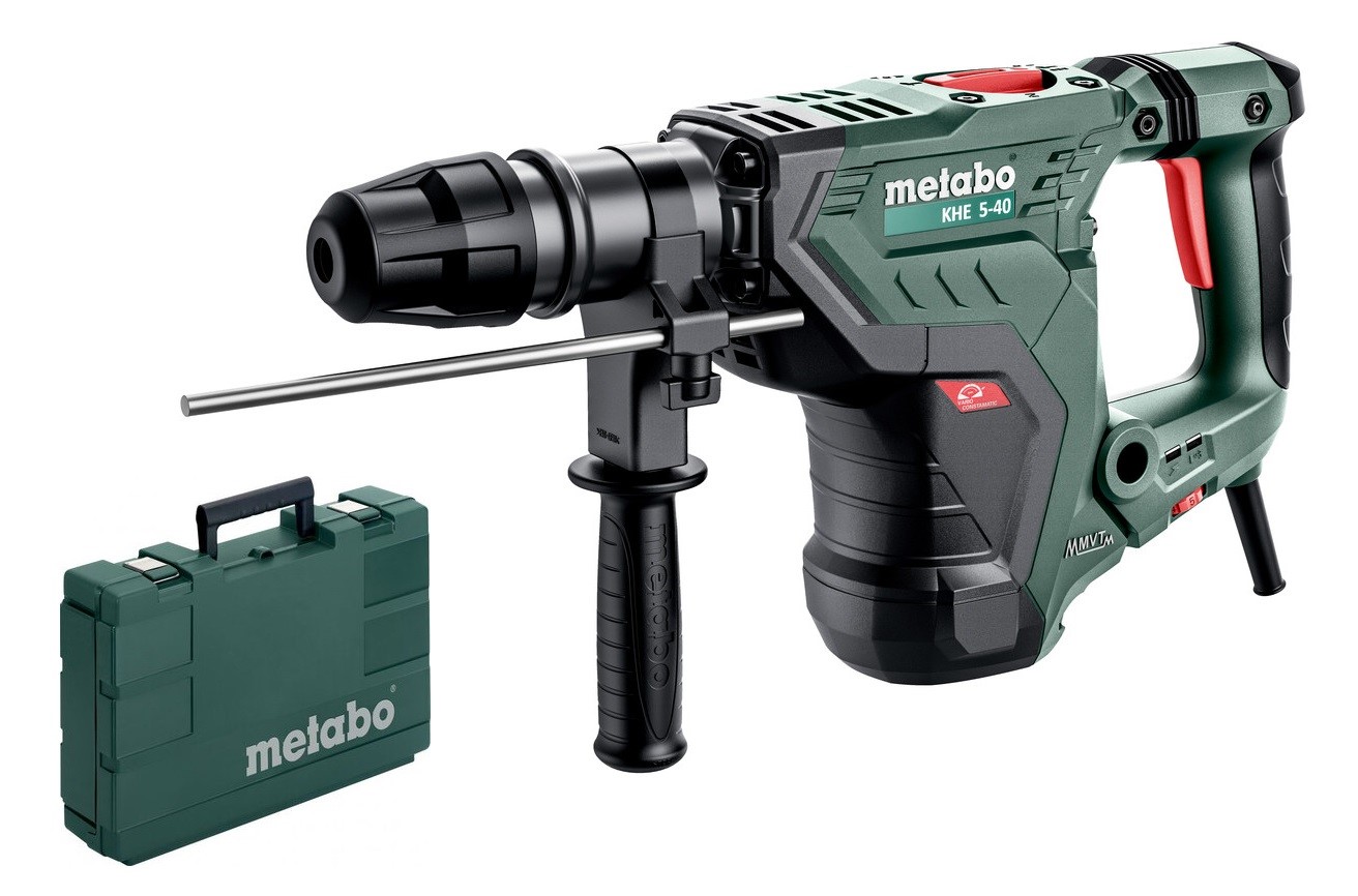 Marteau perforateur combiné KHE 5-40 coffret plastique Metabo