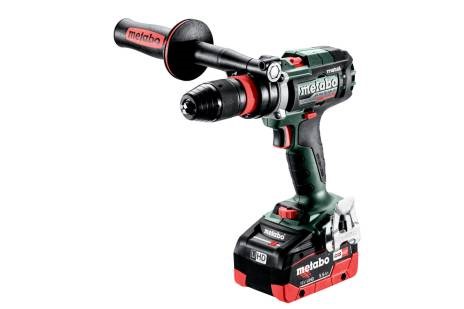Perceuse-visseuse sans fil Metabo BS 18 LTX-3 BL Q, 2x 5,5 Ah LiHD et chargeur dans metaBox 145 L