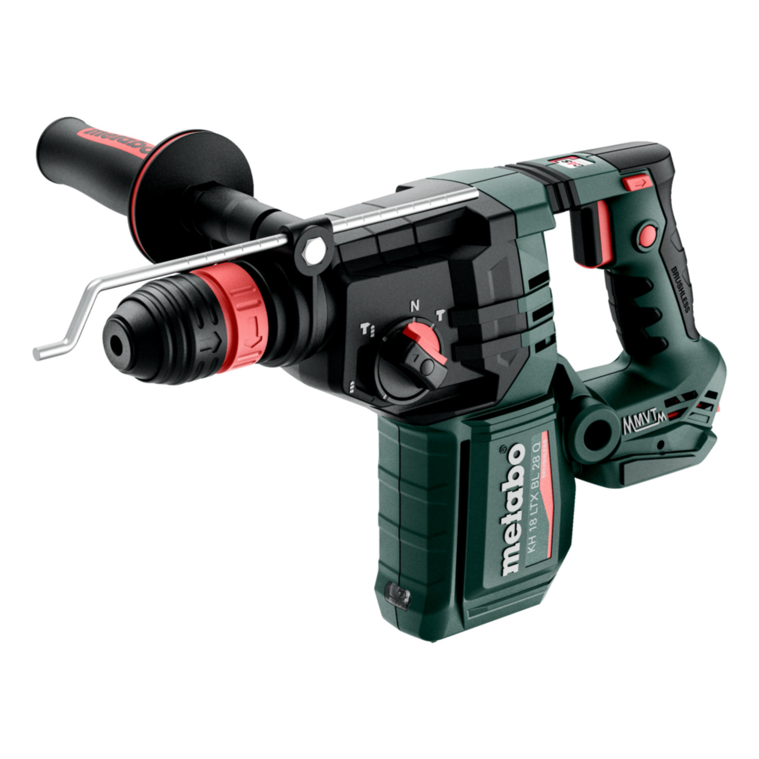 Marteau perforateur sans fil Metabo KH 18 LTX BL 28 Q avec mandrin à changement rapide Metabo - carton