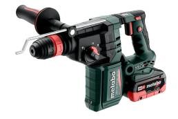 Metabo Marteau perforateur combiné sans fil KH 18 LTX BL 28 Q avec mandrin rapide Metabo - metaBOX 165 L - 18 V 2x5,5