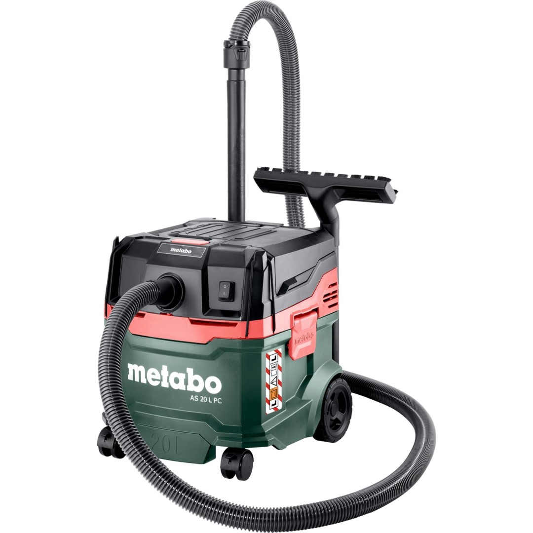 Aspirateur multi-usage Metabo AS 20 L PC (602083000) avec nettoyage manuel du filtre