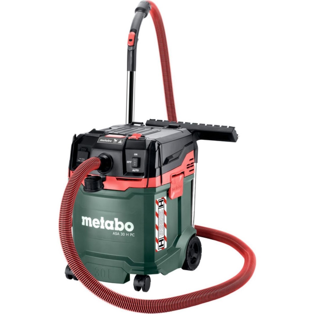 Metabo ASA 30 H PC aspirateur multi-usage avec nettoyage manuel du filtre dans la boîte