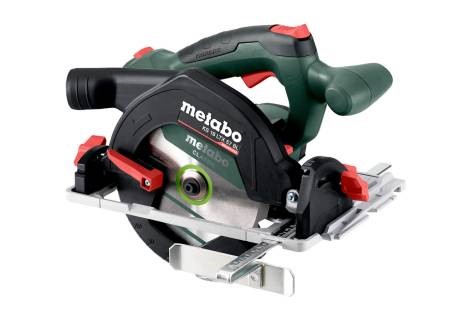 Scie circulaire sur accumulateur Metabo KS 18 LTX 57 BL sans batterie ni chargeur en metaBOX 340