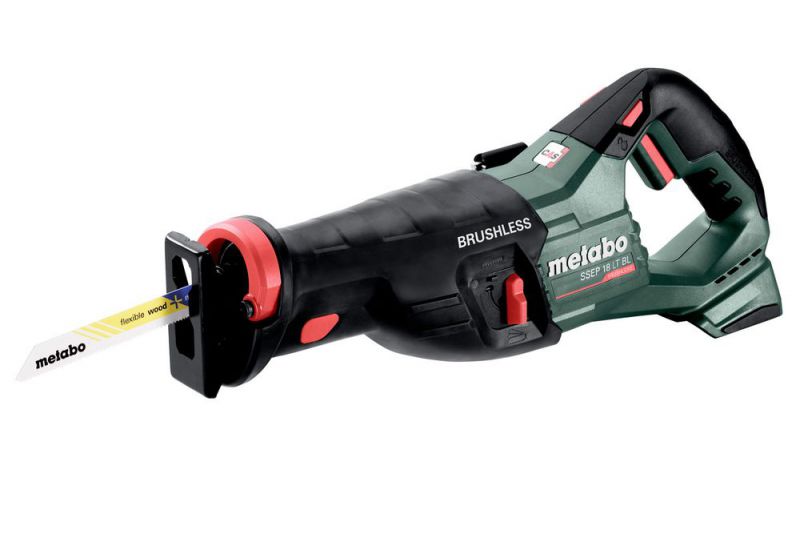 Scie sabre sans fil SSEP 18 LT BL Metabo sans batterie ni chargeur