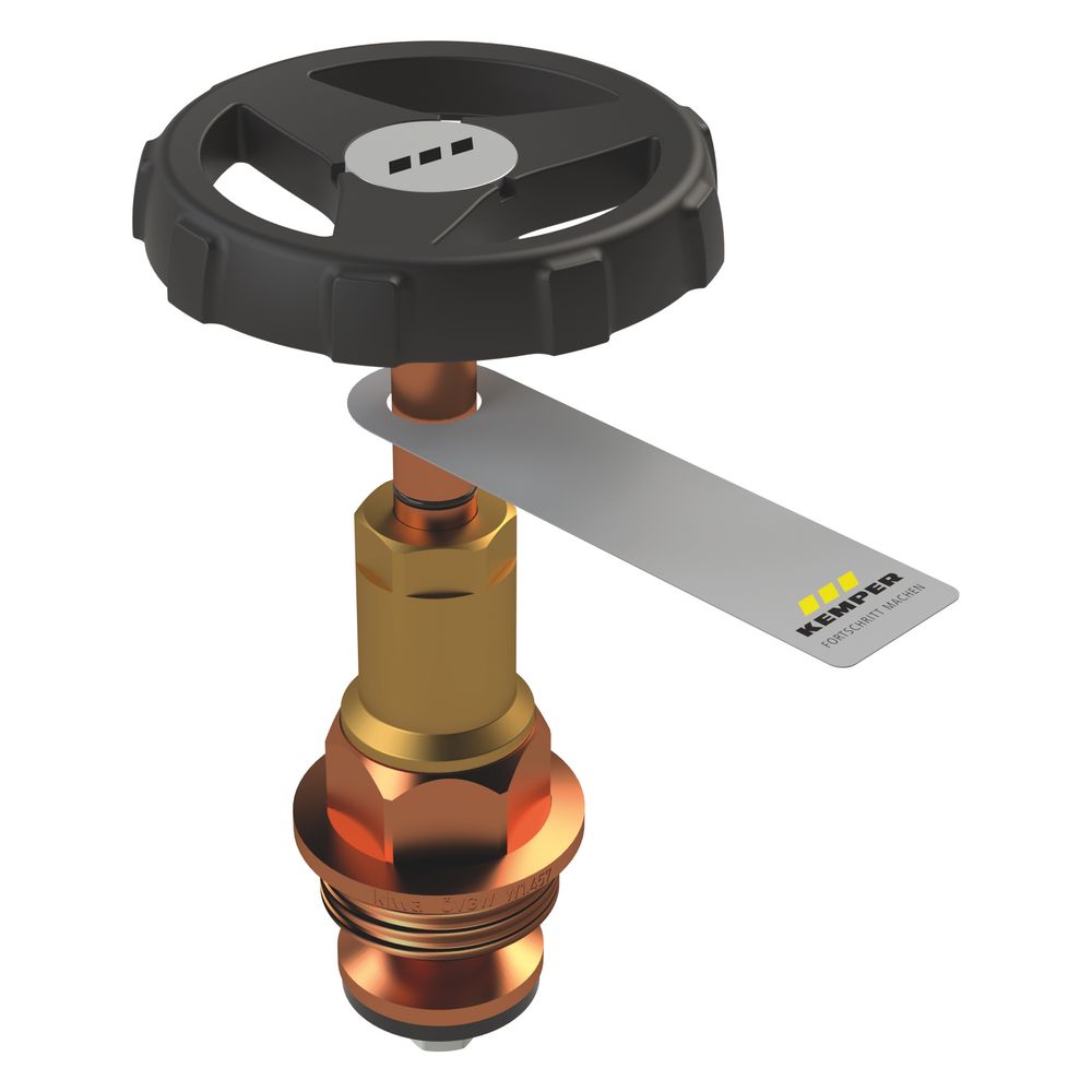 Kemper Weser obturateur supérieur, joint d'étanchéité en EPDM DN 50, pour modèle 173, 183 et 190, bronze, E010117302050KP