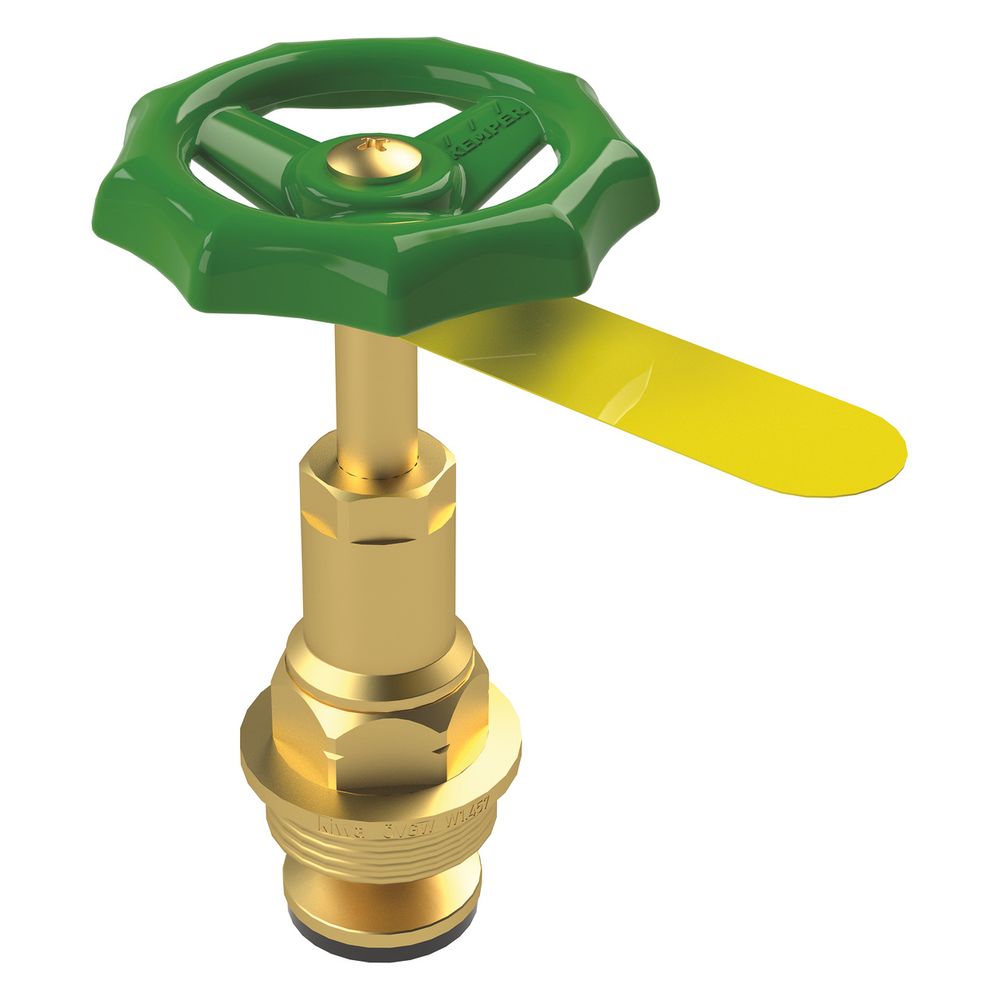 Kemper Standard Absperr-Oberteil, joint d'étanchéité EPDM, DN 15, pour Figur 174 et 191, laiton, E010517400015KP