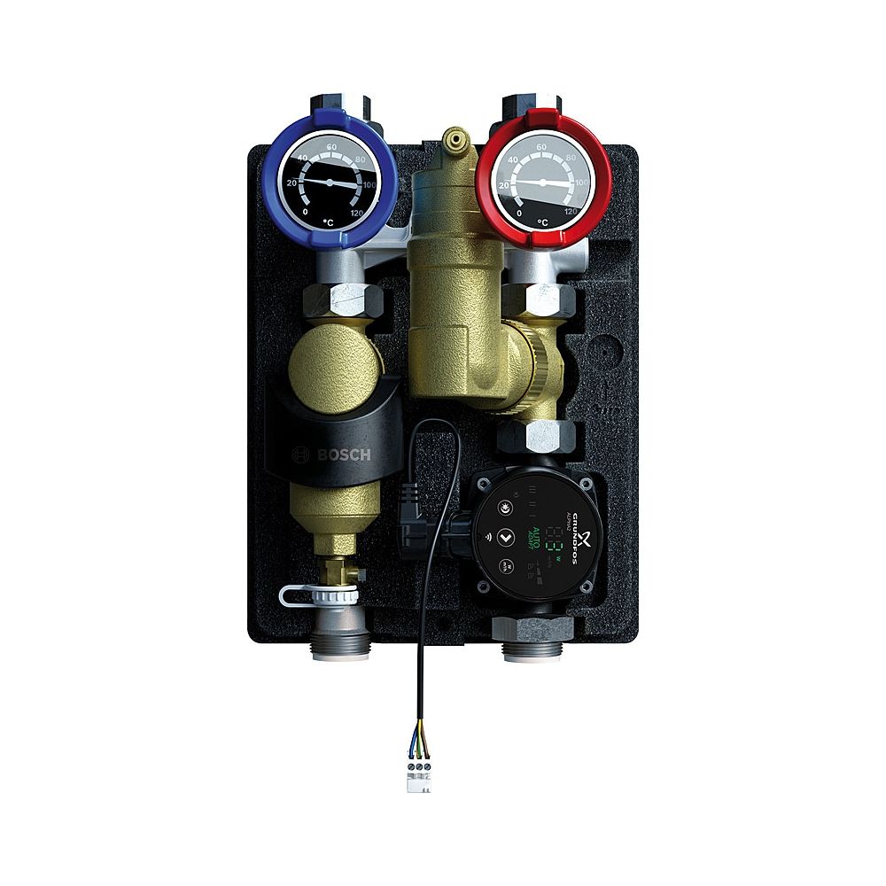Bosch Kit d'installation HS 25/6 MSL, groupe hydraulique avec séparateurs, 364x290x190 mm