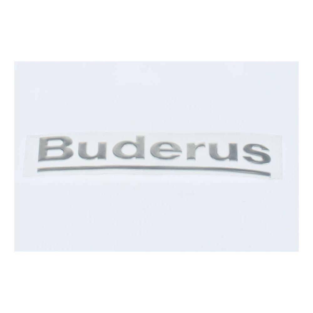 Plaque signalétique Buderus Logo 3D 149mm, 8738211804