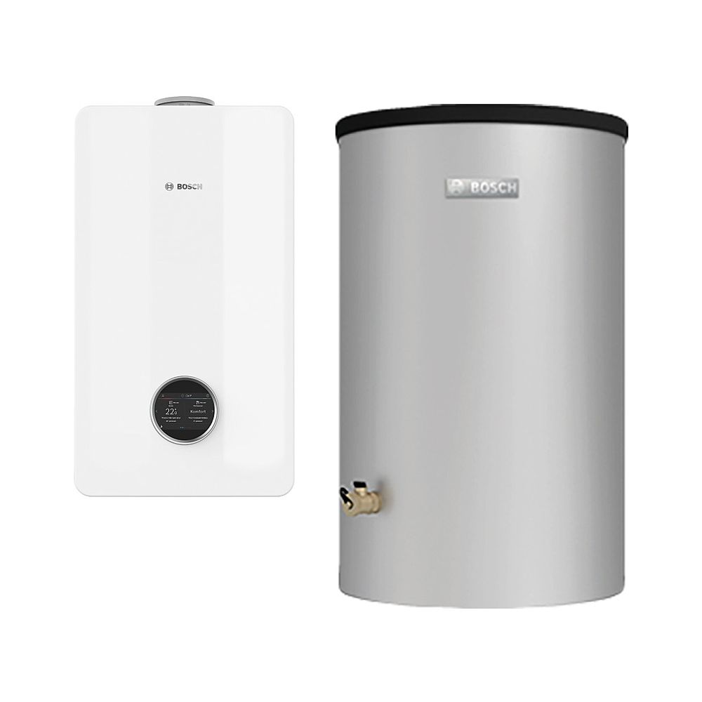 Bosch Pack standard gaz à condensation Condens Bopa ST GC58-011, 5800i W, 24kW, Ballon W 200-5 P 1 A 200l