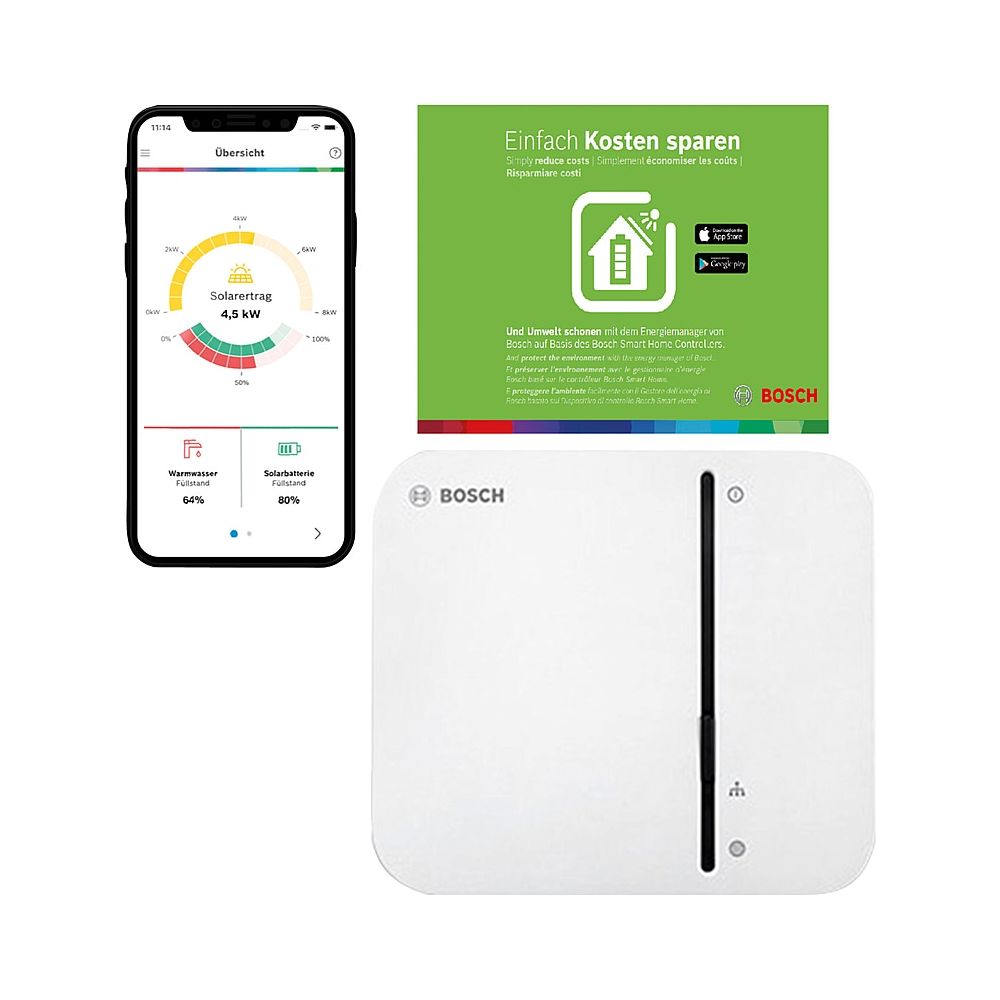 Kit gestionnaire d'énergie Bosch pour pompes à chaleur avec onduleur Fronius, 7739622375