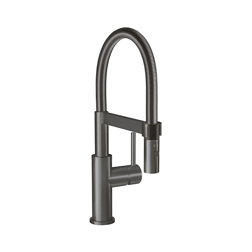 Robinet de cuisine Steel Expert Compact 42x220 mm en acier inoxydable massif de Villeroy & Boch