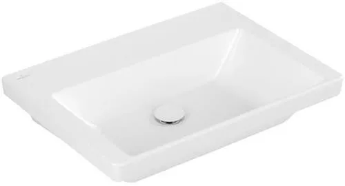 Lavabo Villeroy & Boch Subway 3.0 650x470mm rectangulaire sans trop-plein Stone White CeramicPlus