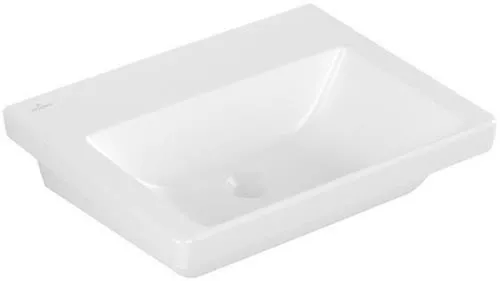 Lavabo Villeroy & Boch Subway 3.0 550x440mm rectangulaire sans trop-plein Stone White CeramicPlus