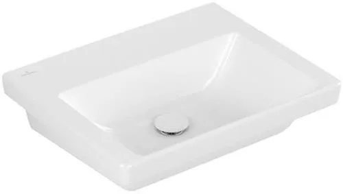 Villeroy & Boch Lavabo Subway 3.0 F6 550x440mm rectangulaire sans trop-plein Blanc Alpin