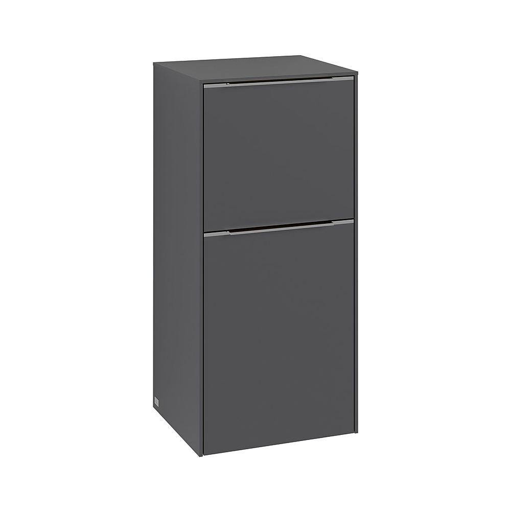 Meuble de salle de bain Subway 3.0 Villeroy & Boch - 400x860x346 mm, 1 tiroir, 1 porte, côté gauche, taupe