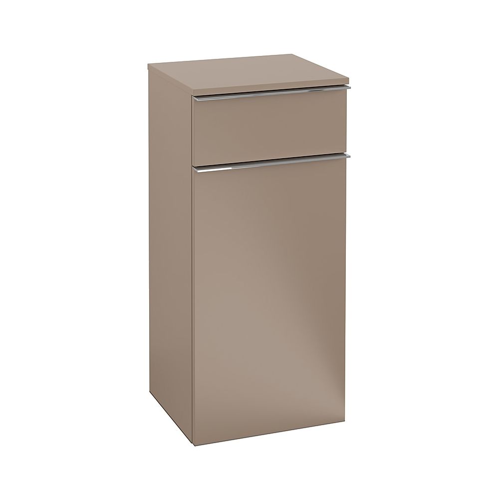 Villeroy & Boch Meuble de salle de bain Venticello 11 404x866x372mm 1 porte, 1 tiroir, ouverture à droite, Stone Oak