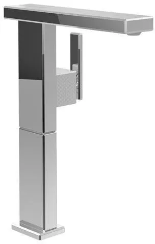 Robinet mitigeur Villeroy & Boch VB pour lavabo surélevé Mettlach 113x233x303mm angulaire chromé