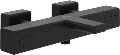 Villeroy & Boch VB robinetterie de bain à 4 trous Conum 455x165x124 mm rond noir mat