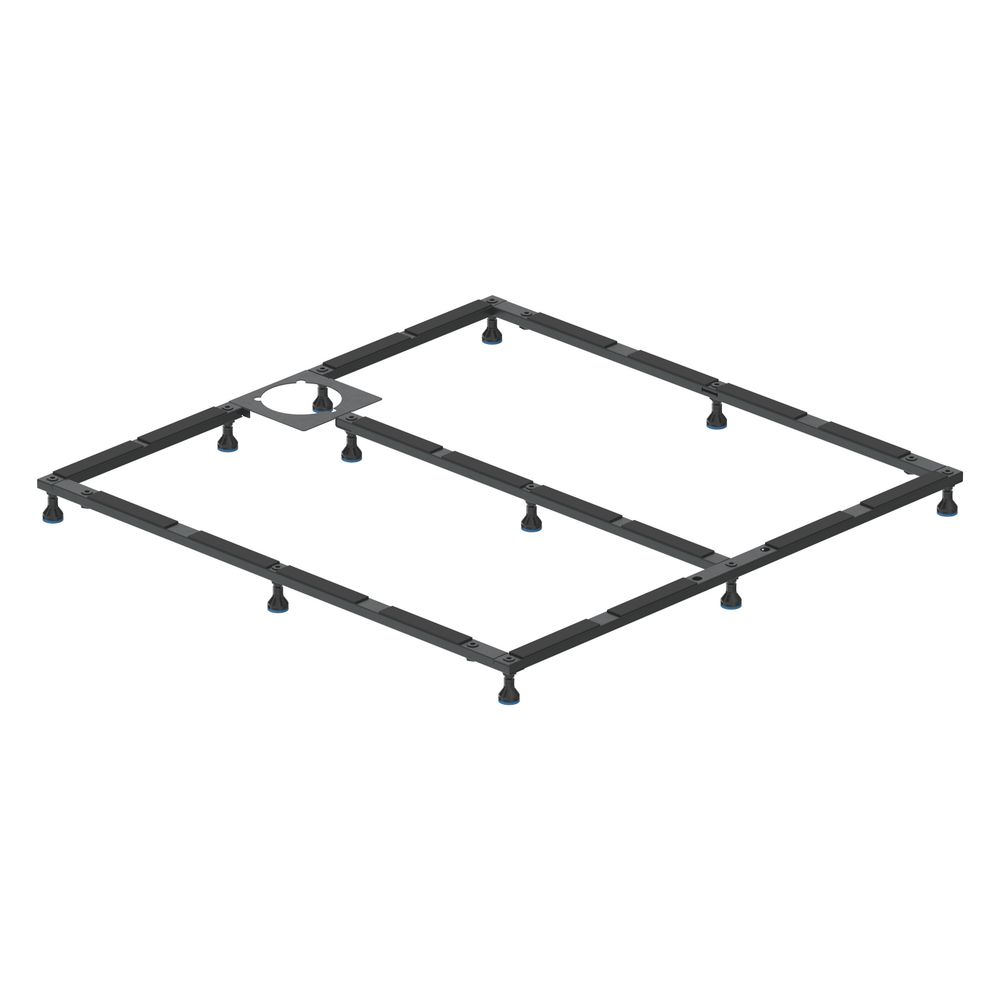 Pied-support Duravit 900x900x80-100 mm pour bac à douche Stonetto