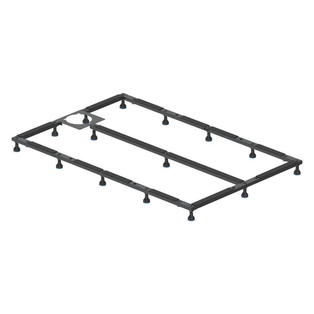 Pied support Duravit 1000x1200x80-100 mm pour receveurs de douche Stonetto