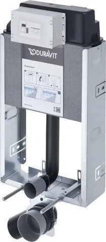 Élément d'installation Duravit pour WC Nasseinbau DuraSystem – 153x445x915 mm – Sortie 700 mm – Commande de chasse réglable