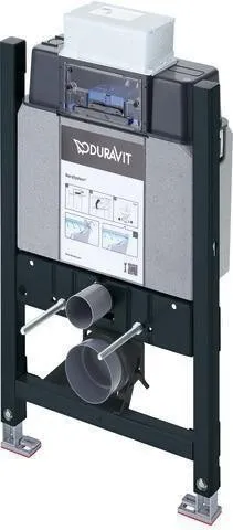 Élément d'installation pour WC Duravit Trockenbau Basic, 155x500x840 mm, réglage en hauteur 240 mm, commande de chasse avant/haut, 3/6 L