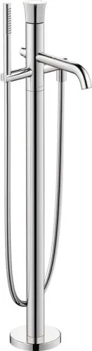 Mitigeur monocommande pour baignoire Duravit White Tulip sur pied, chromé HG, sortie 200 mm, chromé, 950 mm, 200 mm, débit 2, 18,3 l/min