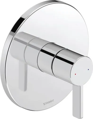 Duravit Mitigeur de douche monocommande UP D-Neo, corps en céramique, finition chromée HG