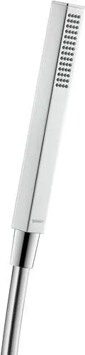 Pommeau de douche fixe Duravit DU MinusFlow, carré, finition Chrome HG