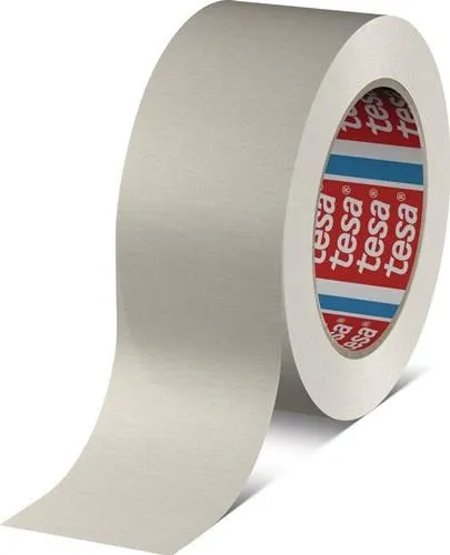Ruban adhésif d'emballage Tesa Papier pack® 4713 blanc L.50m x L.50mm