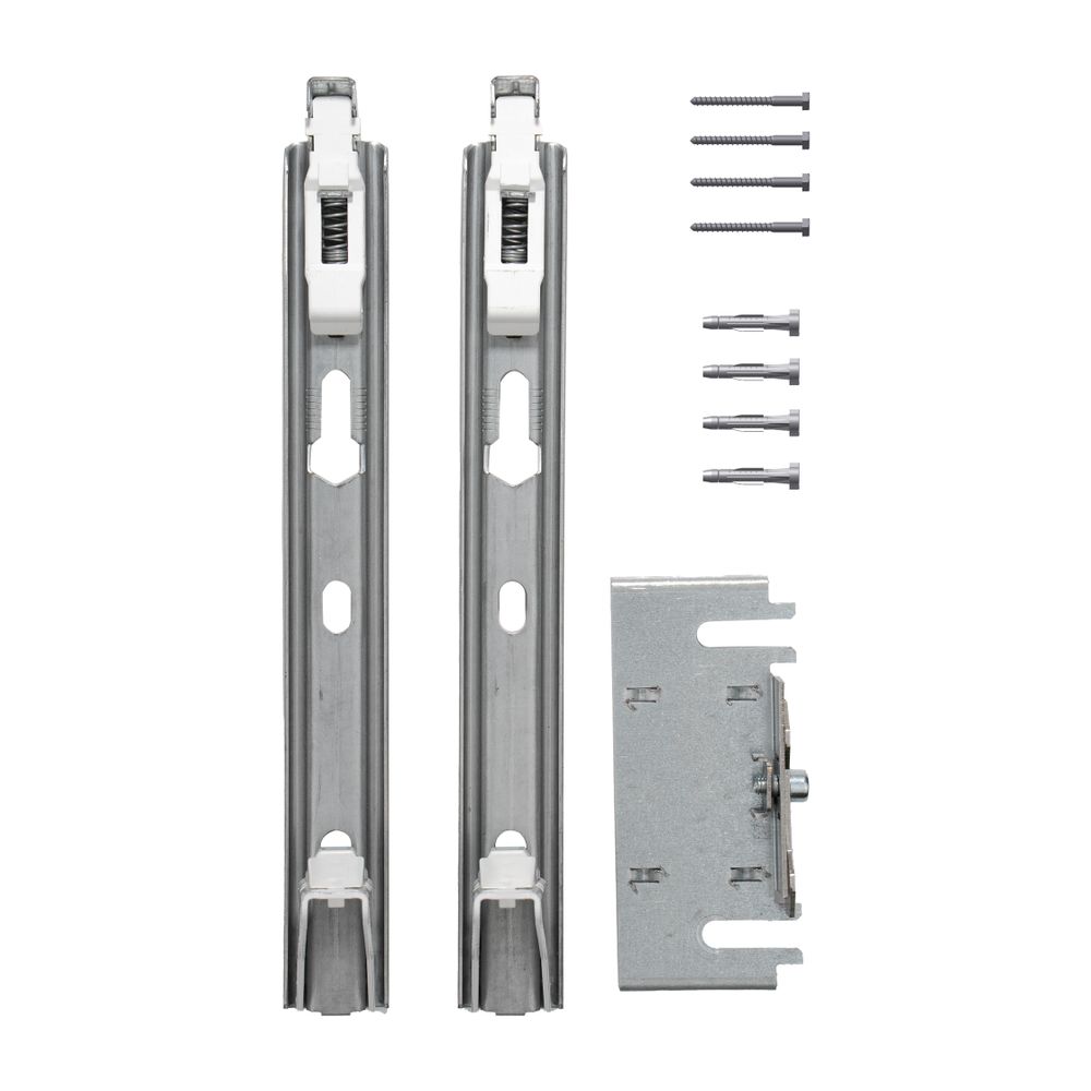 Kit de consoles murales Kermi AK3 monobloc pour radiateurs plats Type 12-33 hauteur de construction 600 mm, galvanisé