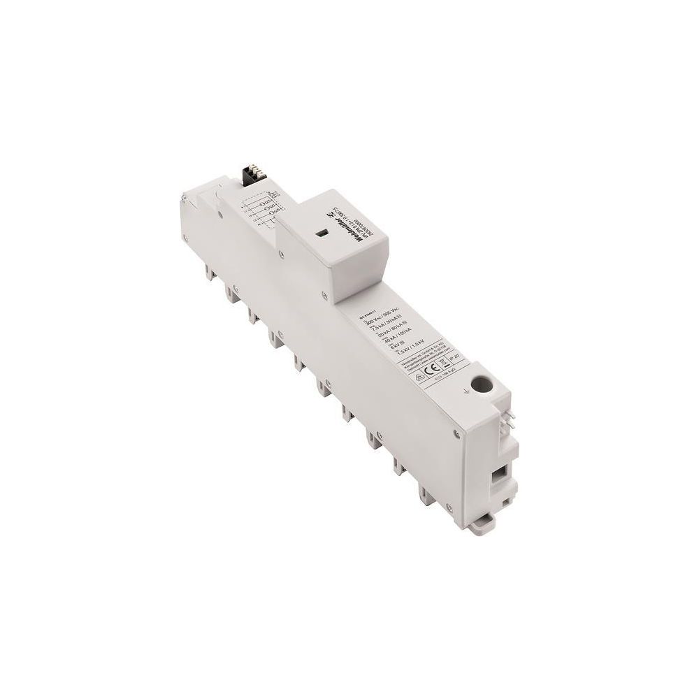 Weidmüller Parafoudre VPU ZPA S I 3+1 R 300/7,5, 4 pôles, 7,5 kA, 2 unités, 2830970000