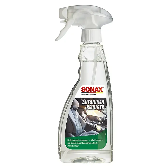 Nettoyant intérieur auto SONAX 500 ml - Entretien du tableau de bord, des sièges et du ciel de toit