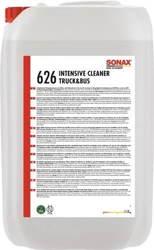Sonax Nettoyant intensif pour camions et bus 25 L - Concentré en bidon