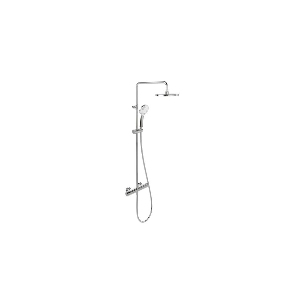 Système de douche Villeroy & Boch Universal Showers 278x1096x576 mm, montage mural, chromé