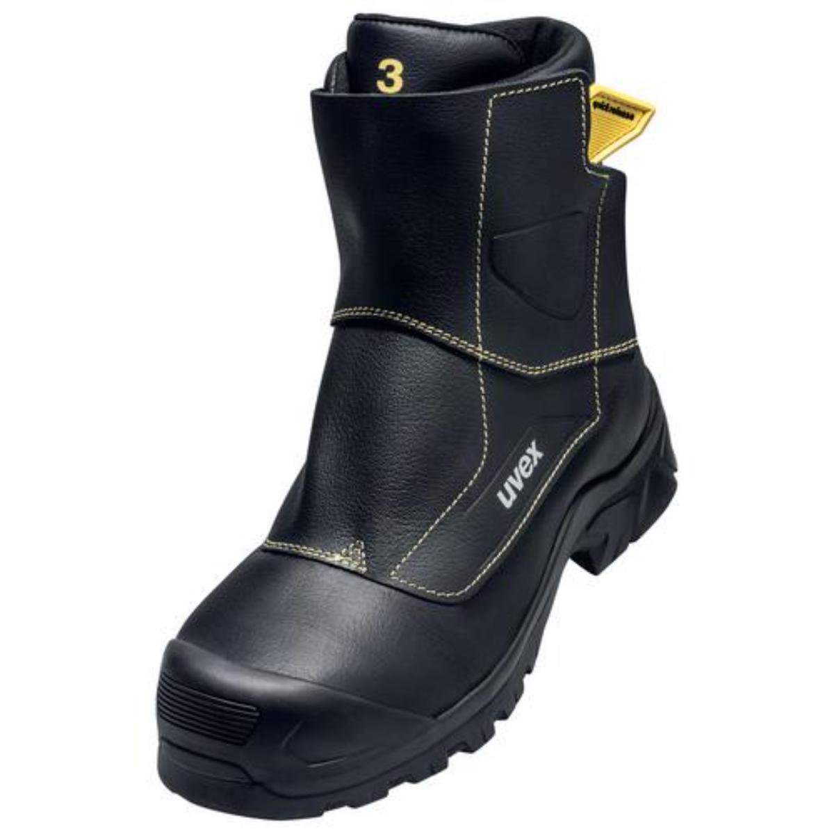 uvex Bottes 3 foundry S3 noires largeur 10 taille 42