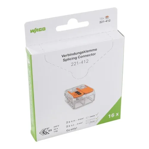 Pince de connexion WAGO 221-412/995-016