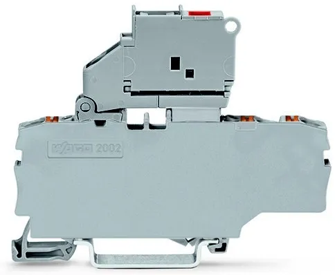 WAGO GmbH & Co. KG Borne de sécurité à fusible 3 conducteurs 2202-1711/1000-541