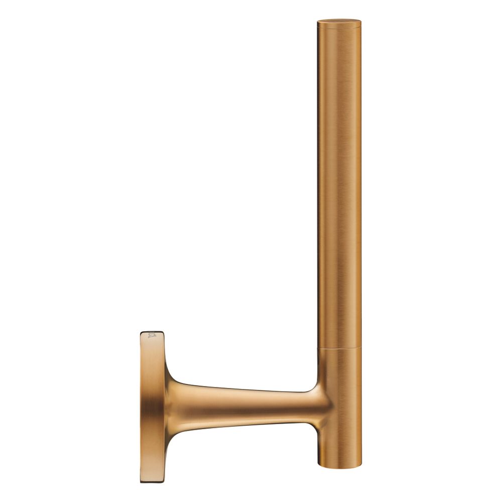 Support de roulette de rechange Duravit DU Starck T, bronze G brossé, 50x50x152