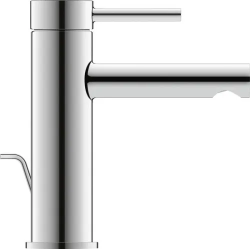 Mitigeur monocommande pour lavabo Duravit Circle M, chromé, 4,5 l/min, avec garniture, bec orientable, portée 117 mm, hauteur 176 mm, jet normal