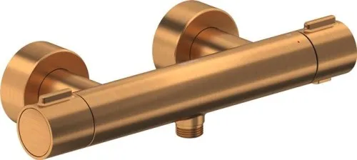Duravit Thermostatique de douche, modèle mural, bronze brossé