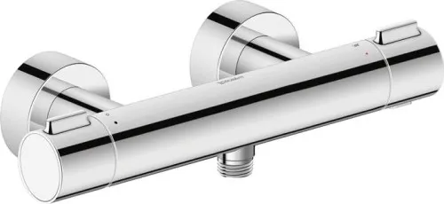 Thermostat de douche Duravit, chromé HG, montage apparent