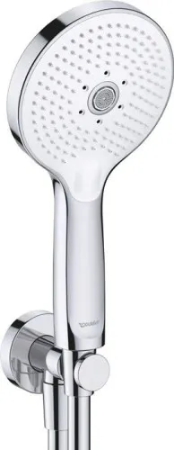 Duravit Jeu de coudes de raccordement mural MinusFlow Rain/Pulse/Mono, Chrom HG