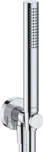 Ensemble de coudes de raccordement mural Duravit MinusFlow Rain, Chrom HG