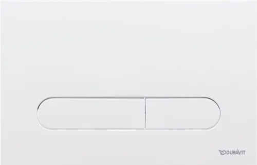 Duravit Mécanisme de commande WC DuraSys Beta 100 Dual Flush, posé, blanc