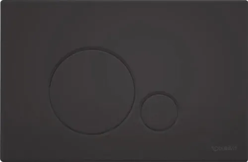 Duravit DU DuraSys Mécanisme de commande pour WC Beta 120 Double chasse, posé, noir mat