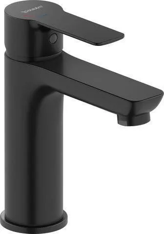 Duravit DU D-Code mitigeur monocommande pour lavabo M, sans douchette FreshStart MinusFlow noir