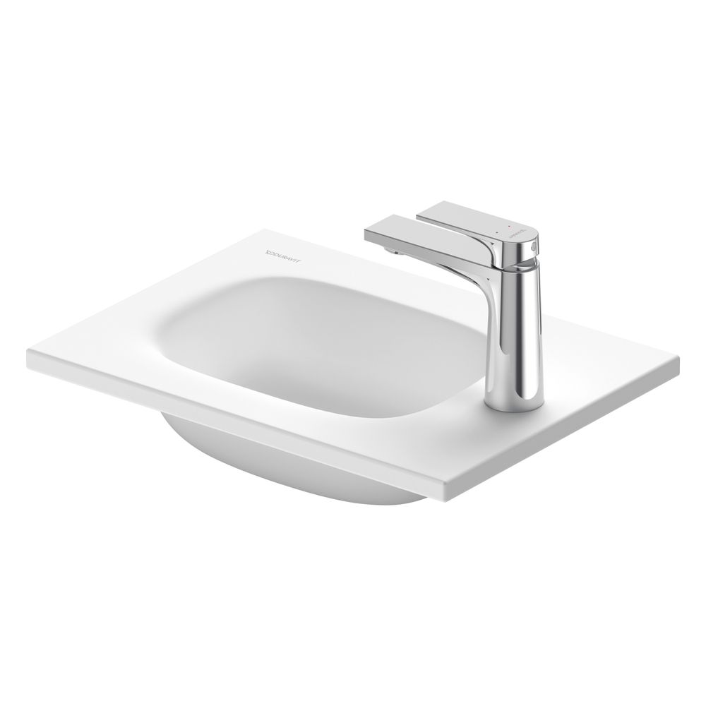 Duravit Sivida lavabo 300x410x110 mm, blanc satiné, rectangulaire, 1 poste de lavage M, sans trop-plein