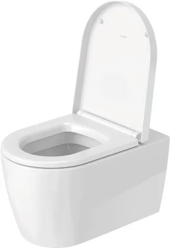 WC mural Duravit DU WWC ME by Starck 570mm, chasse d'eau profonde, blanc soyeux Hyg+