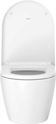 Duravit ME by Starck WC mural 570x360x355 mm Blanc Soie mat 45 L HygieneGlaze Plus Chasse d'eau sans rebord horizontale